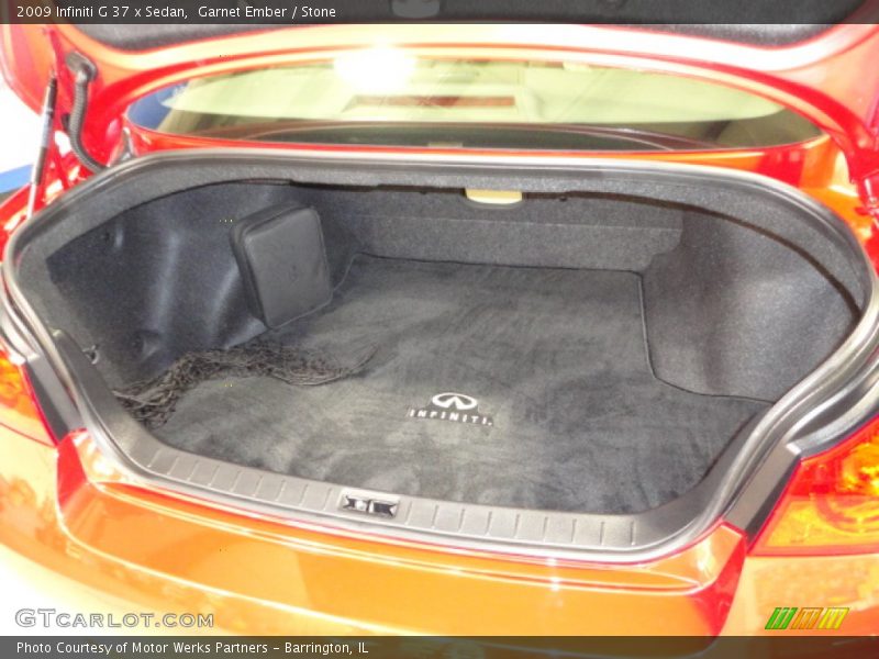 Garnet Ember / Stone 2009 Infiniti G 37 x Sedan