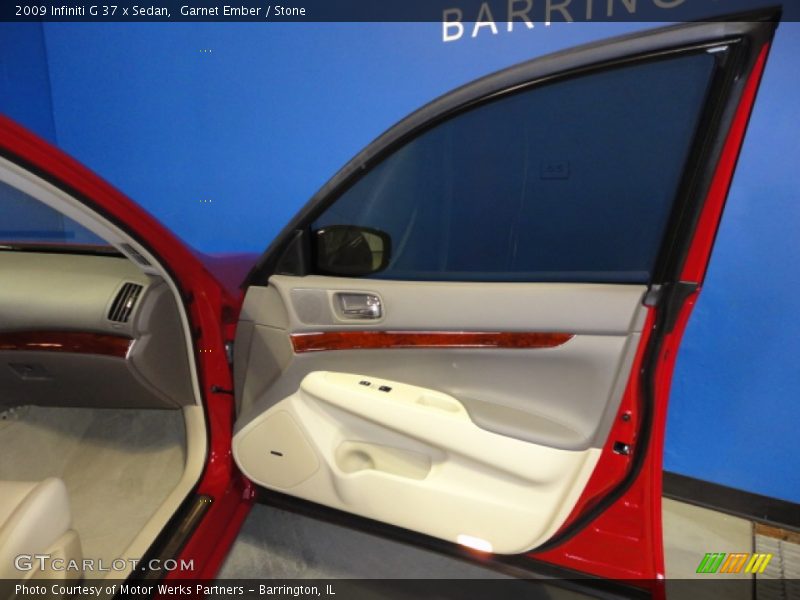 Garnet Ember / Stone 2009 Infiniti G 37 x Sedan