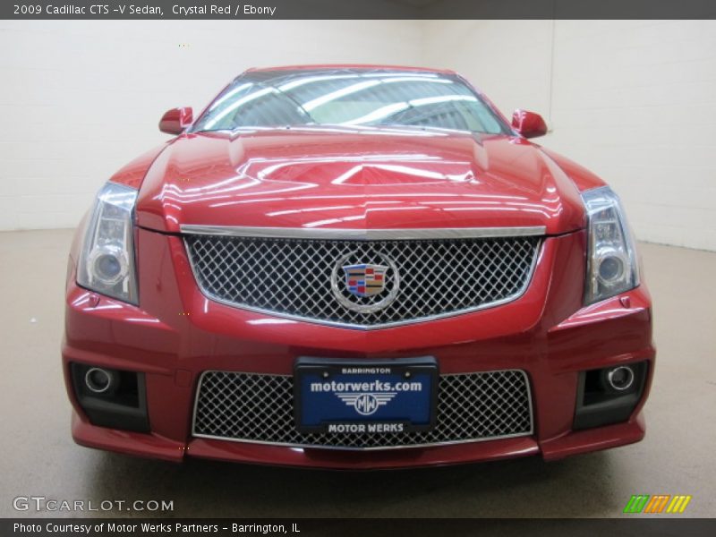 Crystal Red / Ebony 2009 Cadillac CTS -V Sedan