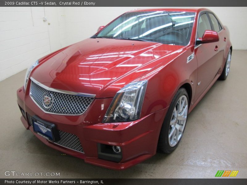 Crystal Red / Ebony 2009 Cadillac CTS -V Sedan