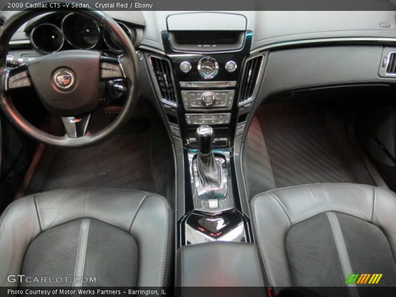 Crystal Red / Ebony 2009 Cadillac CTS -V Sedan