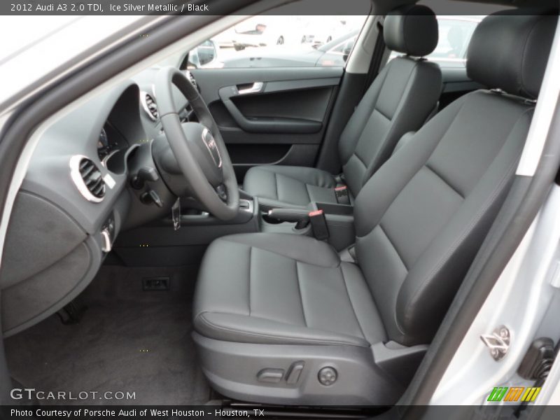  2012 A3 2.0 TDI Black Interior