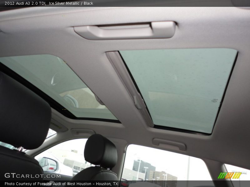 Sunroof of 2012 A3 2.0 TDI