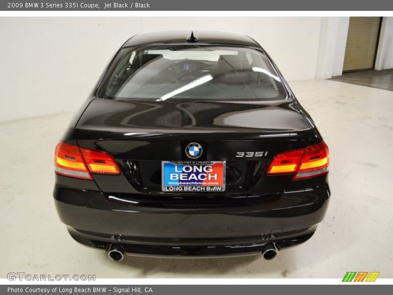 Jet Black / Black 2009 BMW 3 Series 335i Coupe