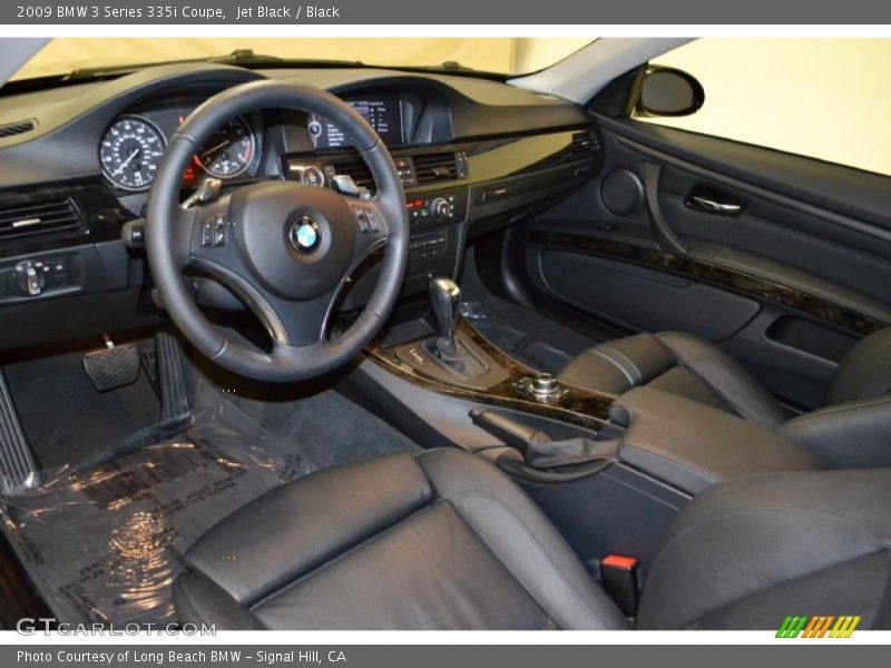 Jet Black / Black 2009 BMW 3 Series 335i Coupe