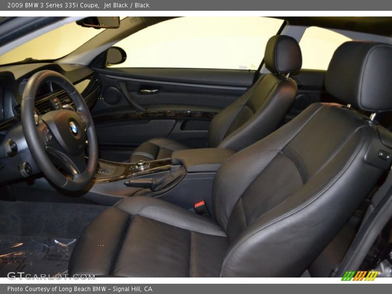 Jet Black / Black 2009 BMW 3 Series 335i Coupe