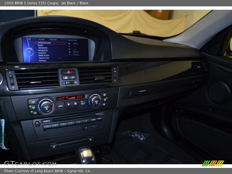 Jet Black / Black 2009 BMW 3 Series 335i Coupe