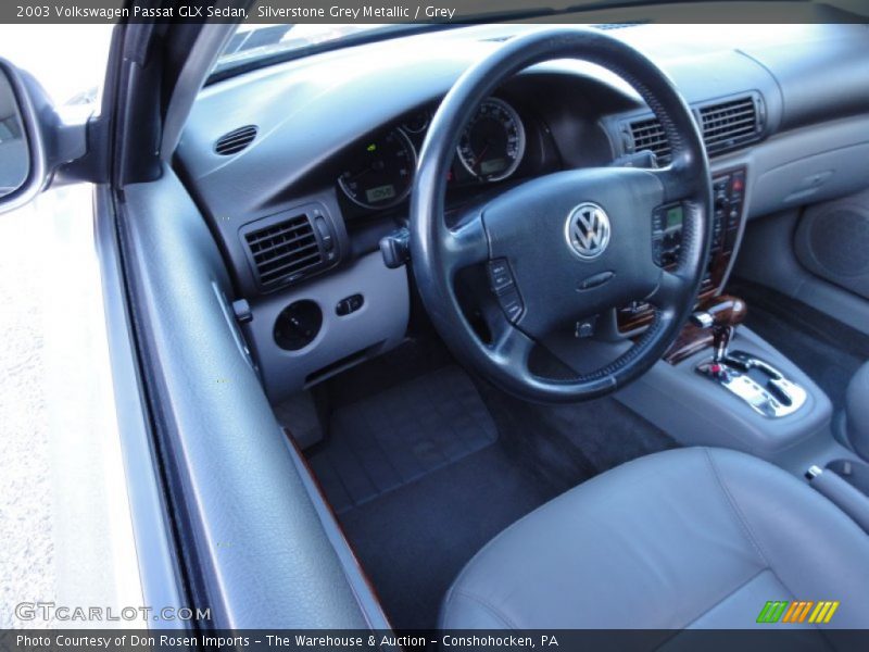 Silverstone Grey Metallic / Grey 2003 Volkswagen Passat GLX Sedan