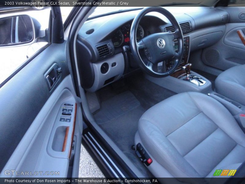 Silverstone Grey Metallic / Grey 2003 Volkswagen Passat GLX Sedan