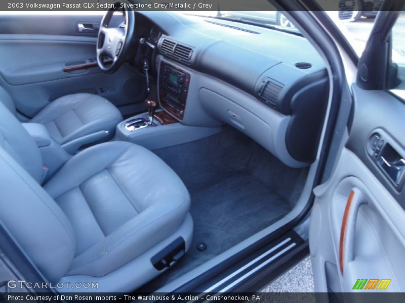 Silverstone Grey Metallic / Grey 2003 Volkswagen Passat GLX Sedan