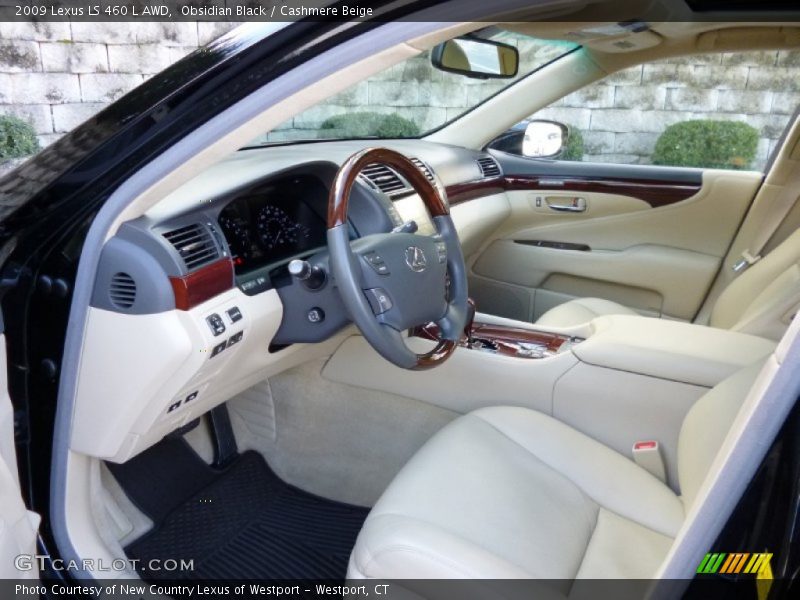  2009 LS 460 L AWD Cashmere Beige Interior
