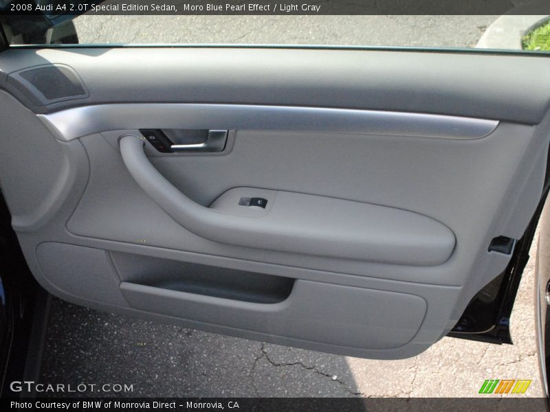 Moro Blue Pearl Effect / Light Gray 2008 Audi A4 2.0T Special Edition Sedan