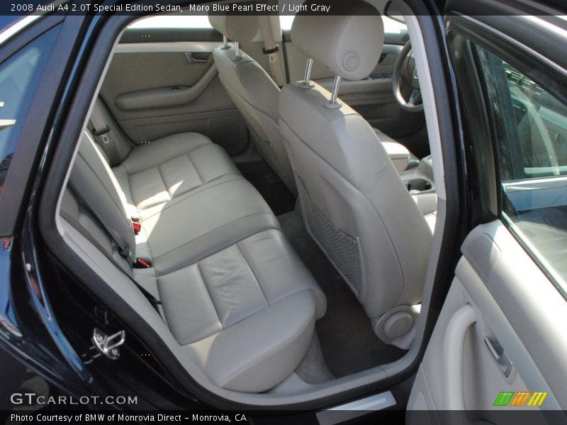 Moro Blue Pearl Effect / Light Gray 2008 Audi A4 2.0T Special Edition Sedan