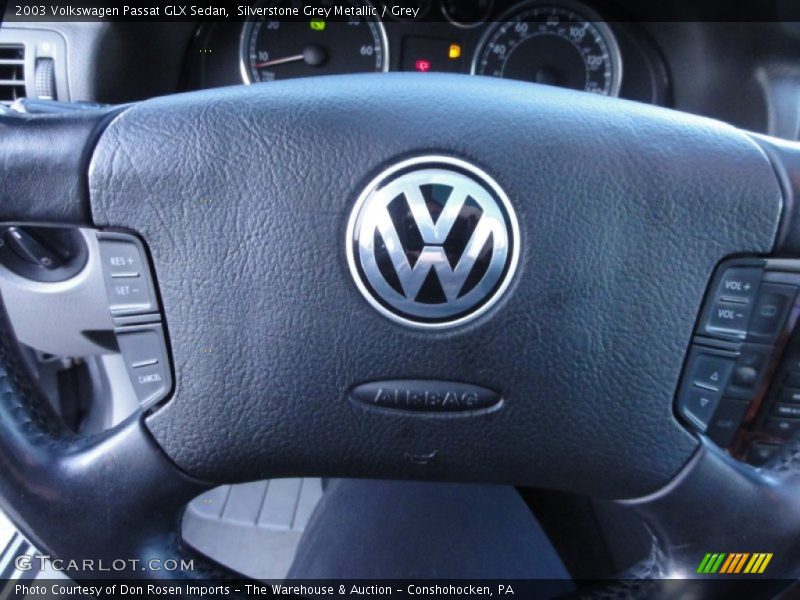 Silverstone Grey Metallic / Grey 2003 Volkswagen Passat GLX Sedan