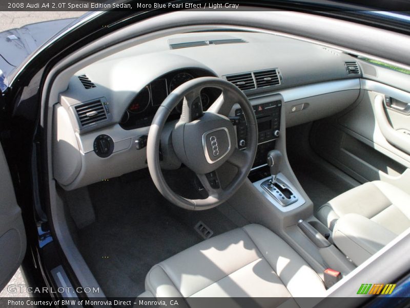 Moro Blue Pearl Effect / Light Gray 2008 Audi A4 2.0T Special Edition Sedan