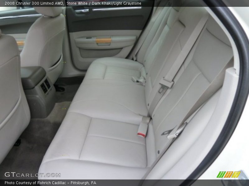 Rear Seat of 2008 300 Limited AWD