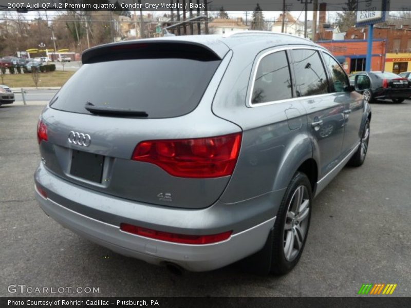 Condor Grey Metallic / Black 2007 Audi Q7 4.2 Premium quattro