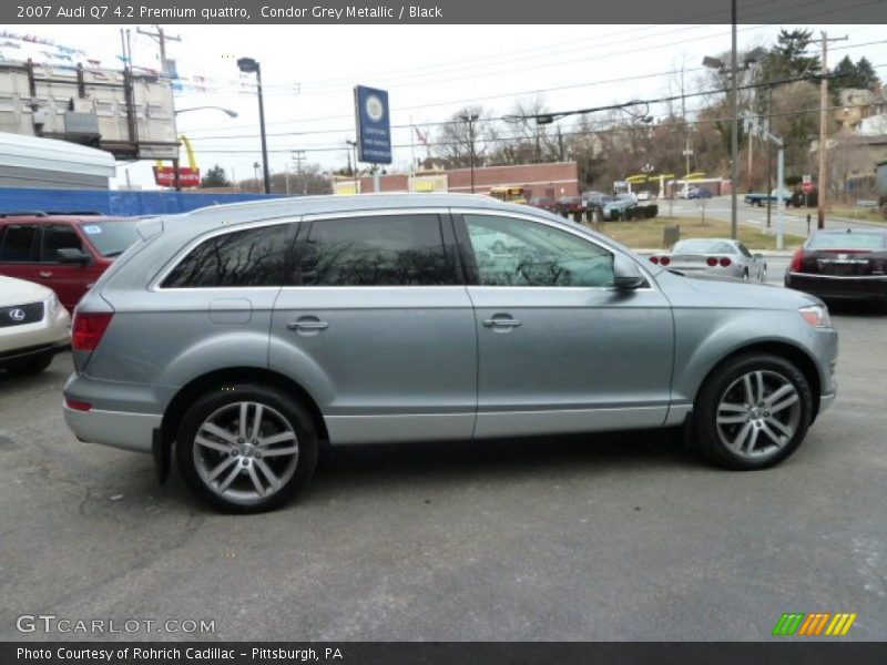 Condor Grey Metallic / Black 2007 Audi Q7 4.2 Premium quattro