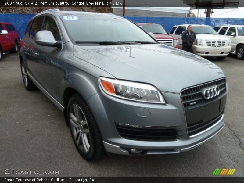 Condor Grey Metallic / Black 2007 Audi Q7 4.2 Premium quattro
