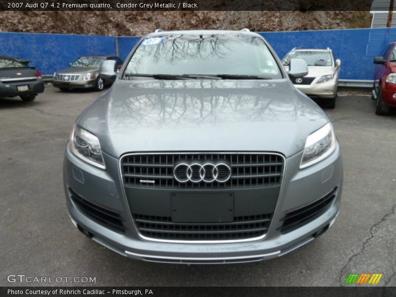 Condor Grey Metallic / Black 2007 Audi Q7 4.2 Premium quattro