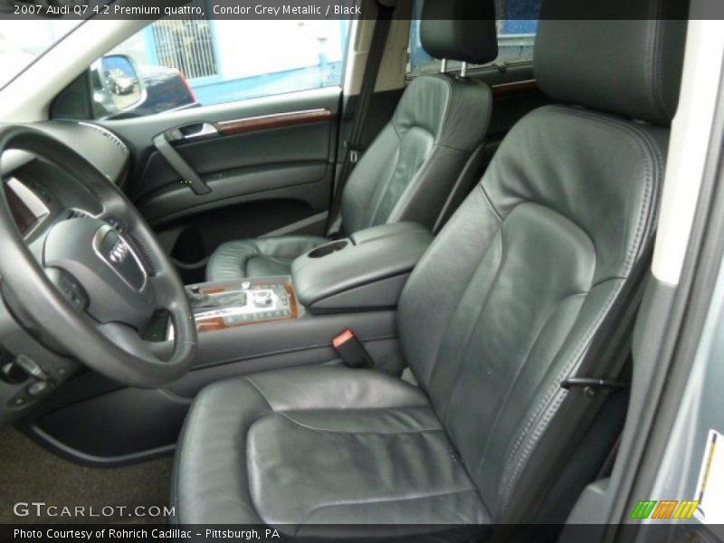 Condor Grey Metallic / Black 2007 Audi Q7 4.2 Premium quattro