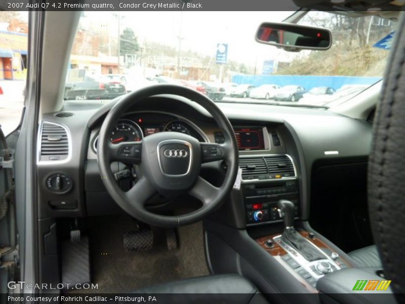 Condor Grey Metallic / Black 2007 Audi Q7 4.2 Premium quattro