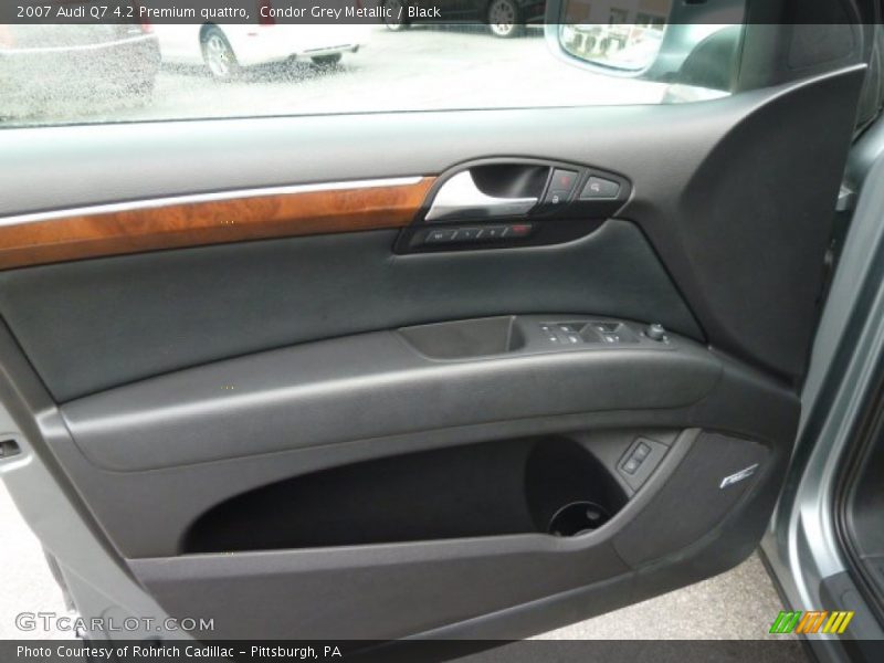 Condor Grey Metallic / Black 2007 Audi Q7 4.2 Premium quattro