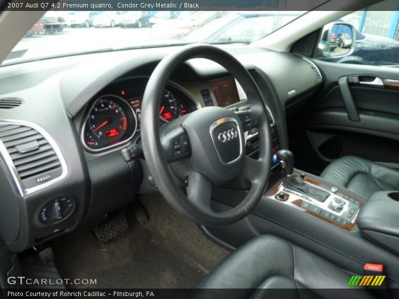 Condor Grey Metallic / Black 2007 Audi Q7 4.2 Premium quattro