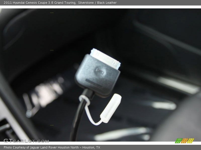 Silverstone / Black Leather 2011 Hyundai Genesis Coupe 3.8 Grand Touring