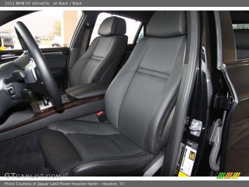Jet Black / Black 2011 BMW X6 xDrive50i