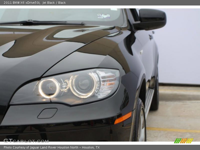 Jet Black / Black 2011 BMW X6 xDrive50i