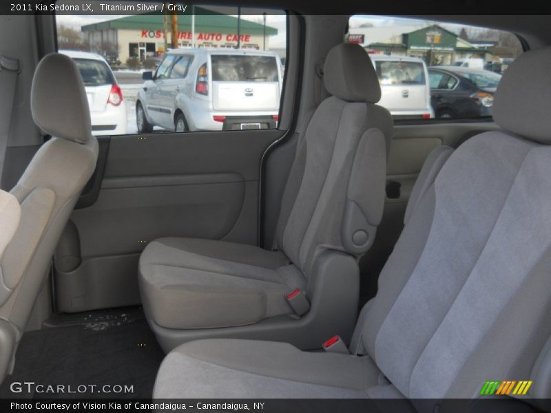 Titanium Silver / Gray 2011 Kia Sedona LX