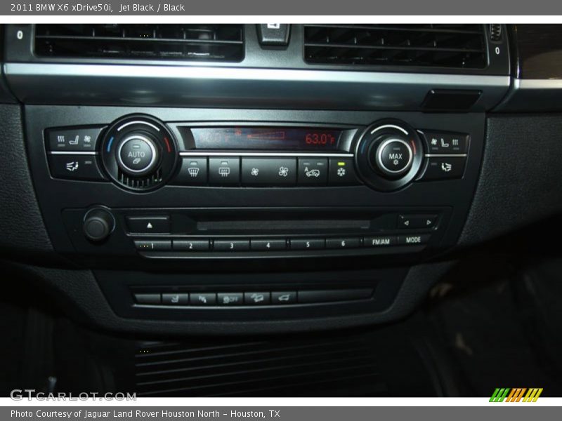 Controls of 2011 X6 xDrive50i