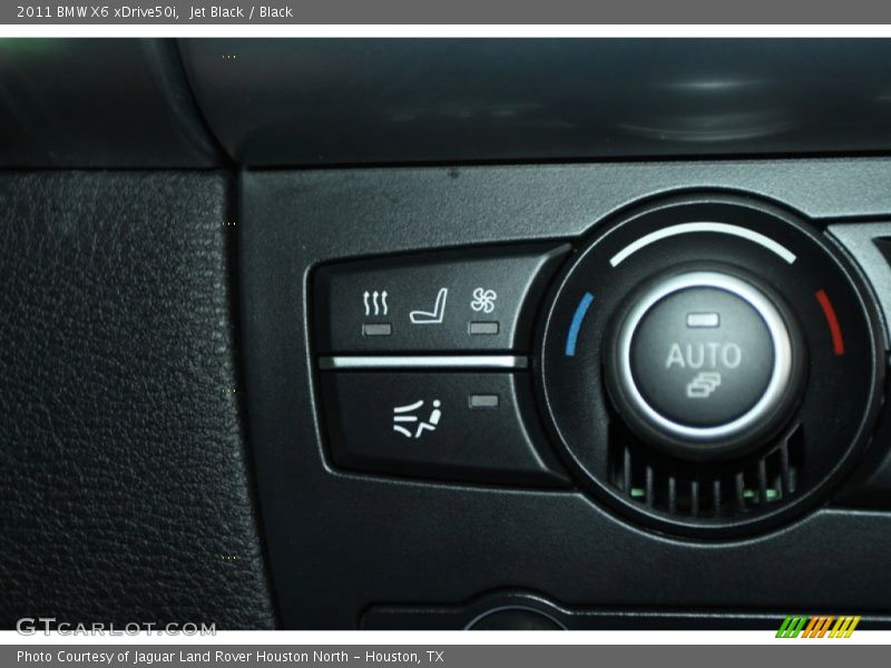 Jet Black / Black 2011 BMW X6 xDrive50i