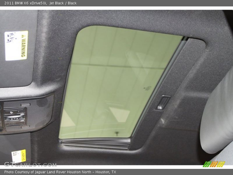 Jet Black / Black 2011 BMW X6 xDrive50i