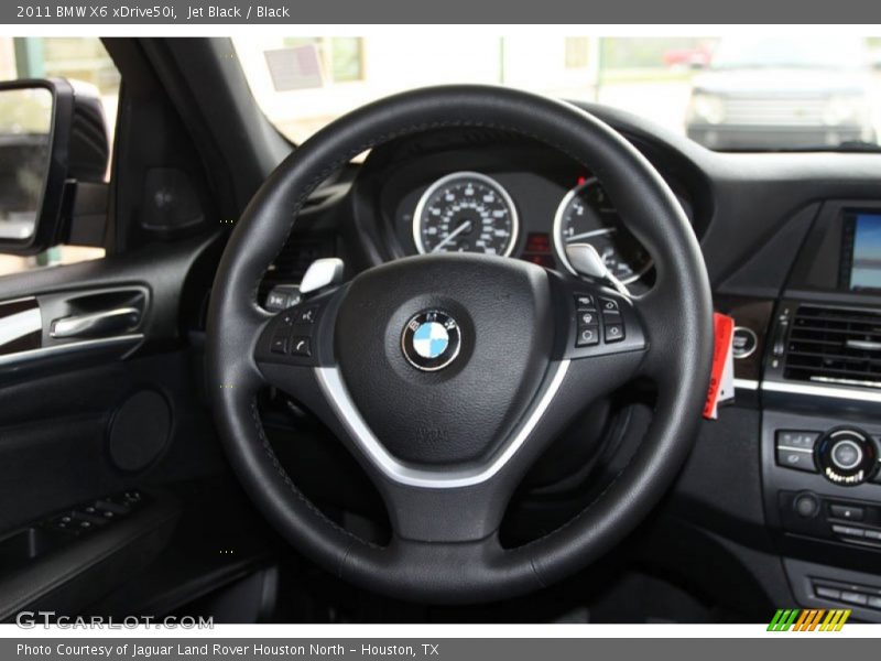 Jet Black / Black 2011 BMW X6 xDrive50i