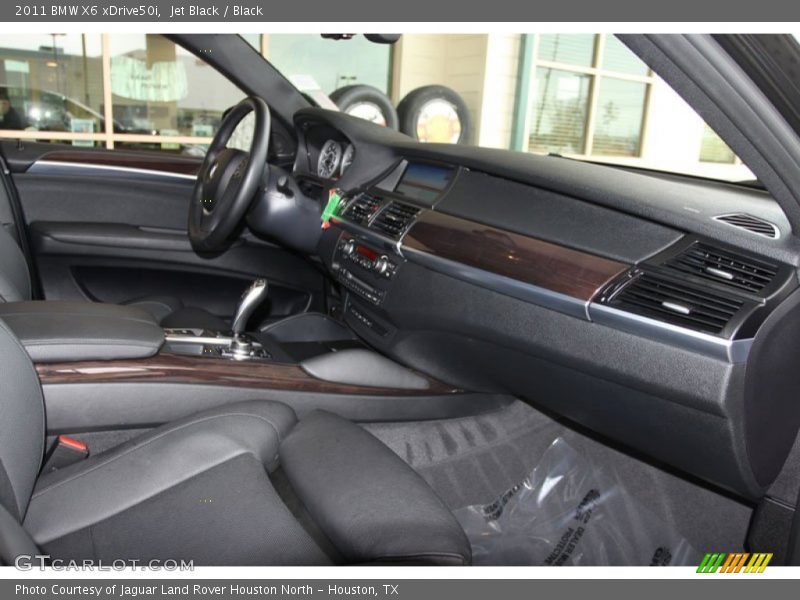 Jet Black / Black 2011 BMW X6 xDrive50i