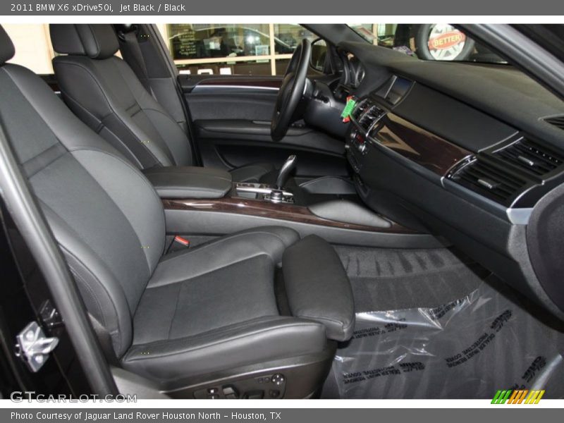 Jet Black / Black 2011 BMW X6 xDrive50i