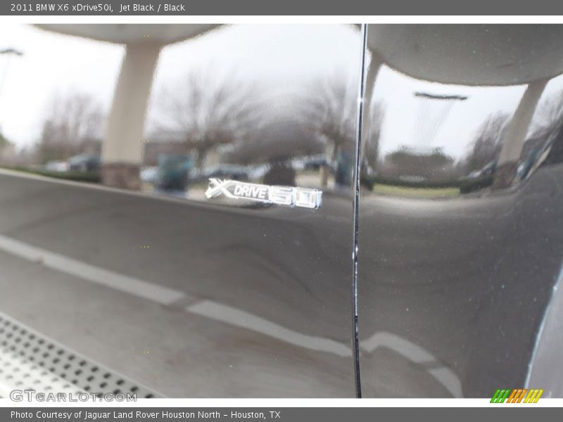 Jet Black / Black 2011 BMW X6 xDrive50i