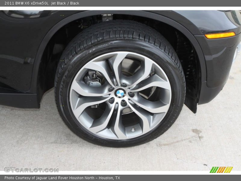Jet Black / Black 2011 BMW X6 xDrive50i