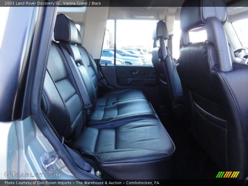 Vienna Green / Black 2003 Land Rover Discovery SE
