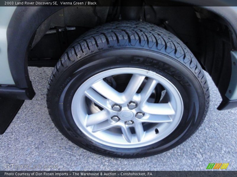 Vienna Green / Black 2003 Land Rover Discovery SE