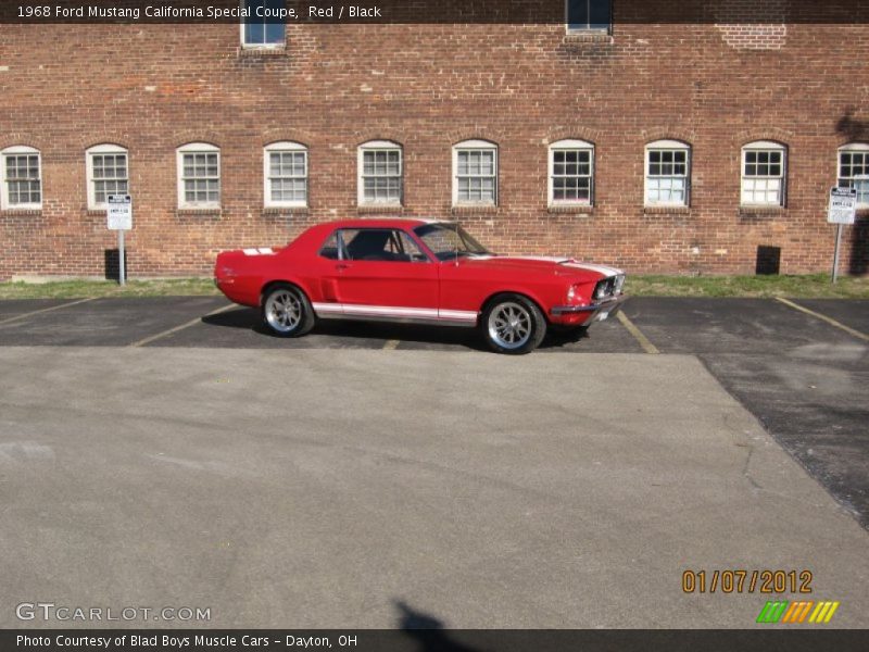  1968 Mustang California Special Coupe Red