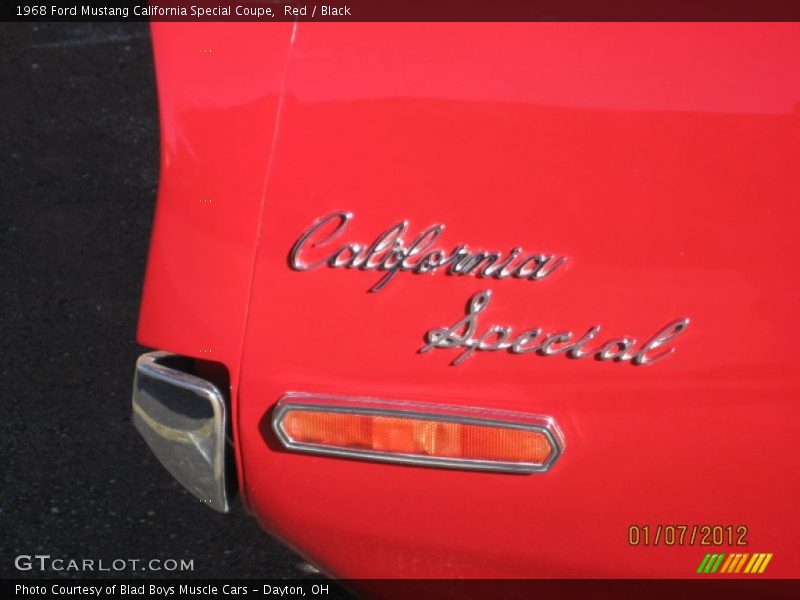  1968 Mustang California Special Coupe Logo