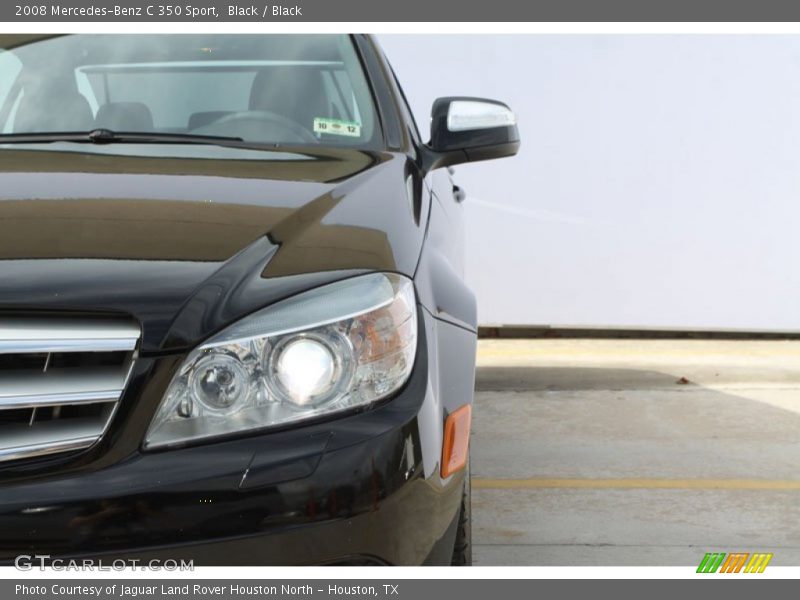 Black / Black 2008 Mercedes-Benz C 350 Sport