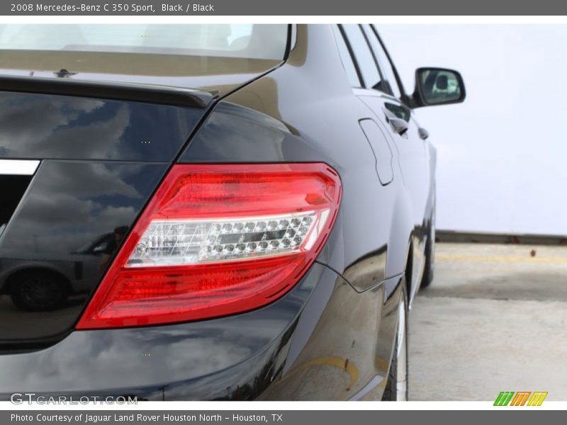 Black / Black 2008 Mercedes-Benz C 350 Sport