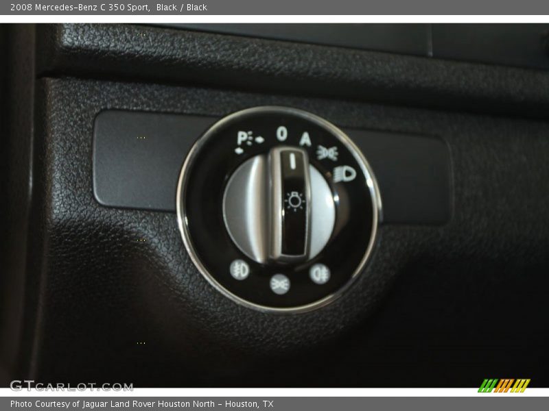 Black / Black 2008 Mercedes-Benz C 350 Sport