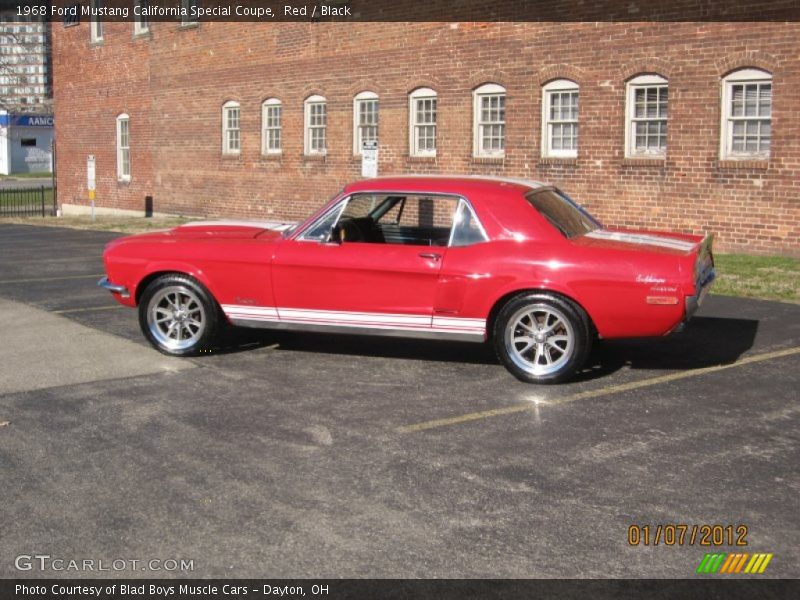  1968 Mustang California Special Coupe Red