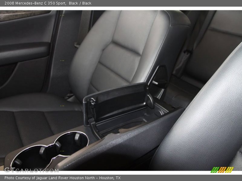 Black / Black 2008 Mercedes-Benz C 350 Sport