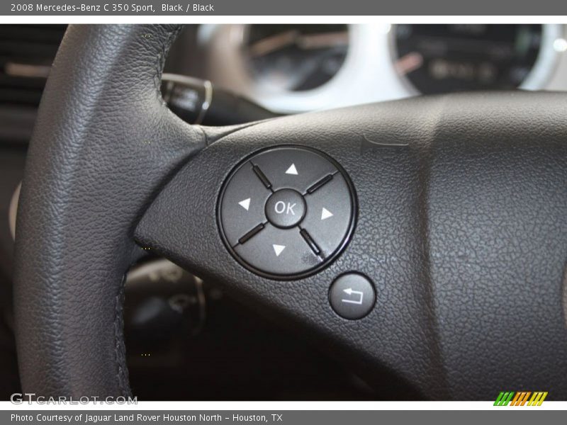 Black / Black 2008 Mercedes-Benz C 350 Sport
